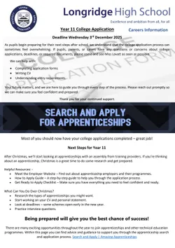 Careers Newsletter #11 25/26