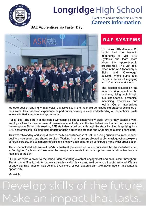 Careers Newsletter #17 25/26