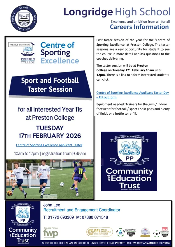 Careers Newsletter #18 25/26