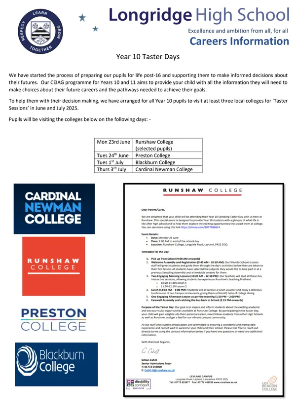 Careers Newsletter #25 24/25