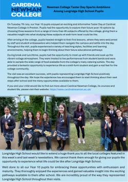 Careers Newsletter #34 25/26